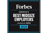 Forbes 2025 - Las empresas medianas de EE. UU. mejor valoradas por sus empleados 